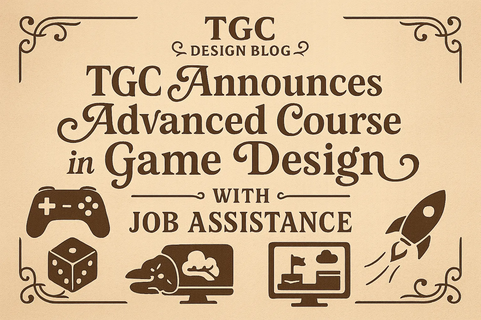 TGC Announces Advanced Course in Game Design with Job Assistance